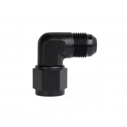 Raccord huile coudé 90° AN4 Femelle - AN4 Mâle