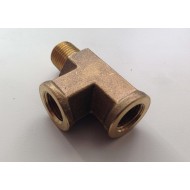 T-Stück 2x 1/8 NPT Innenanschlüssen und 1x 1/8 NPT Außenanschluss