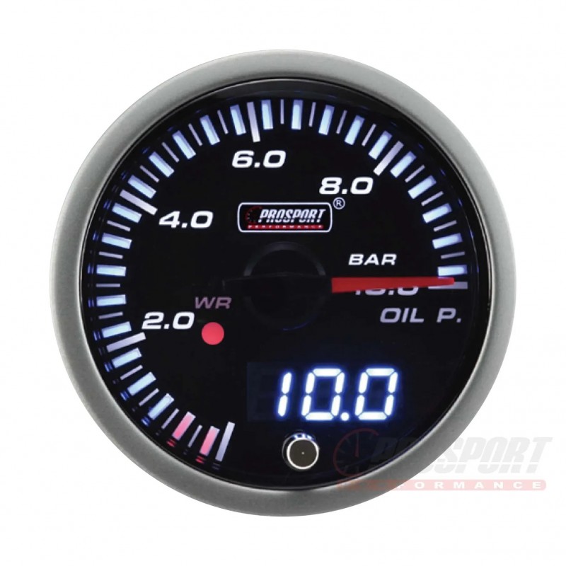 Pression Huile ProSport Manomètre 60mm JDM