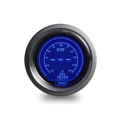 ProSport gauge oil temperature - 52 mm - EVO - Blue/Red