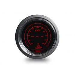 ProSport gauge oil temperature - 52 mm - EVO - Blue/Red