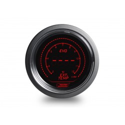 EGT Prosport manomètre 52mm - EVO - EGT - Bleu/Rouge