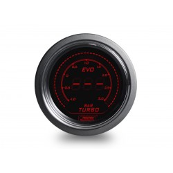 Pression Turbo Prosport Manomètre 52mm - EVO - Bleu/Rouge