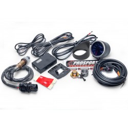AFR WIDEBAND - Manomètre Prosport - 52mm - Sonde Bosch LSU 4.9 - Rétroéclairé Blanc